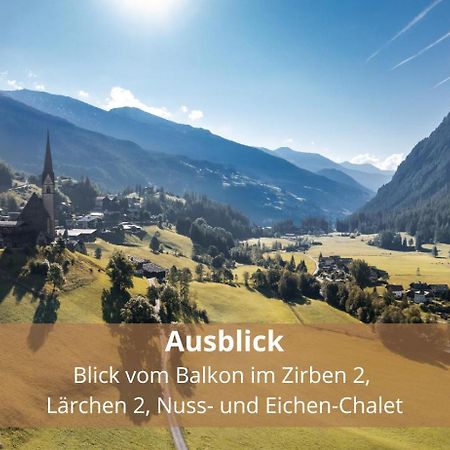 Chalet Waldhaeusl Luxurioese Ferienwohnungen Mit Sauna & Whirlpool, Kamin, Balkon Oder Terrasse Mit Bergblick Heiligenblut Exterior foto